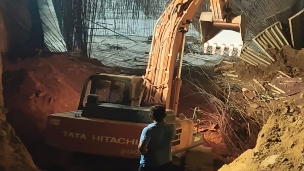 Gurugram Wall Collapse