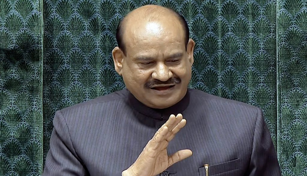 Lok sabha speakar Om Birla