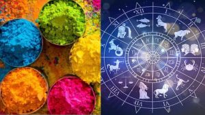 Special colors for zodiac signs on Holi