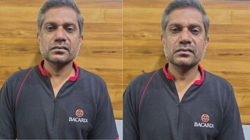 The accused who issued a fake bomb threat