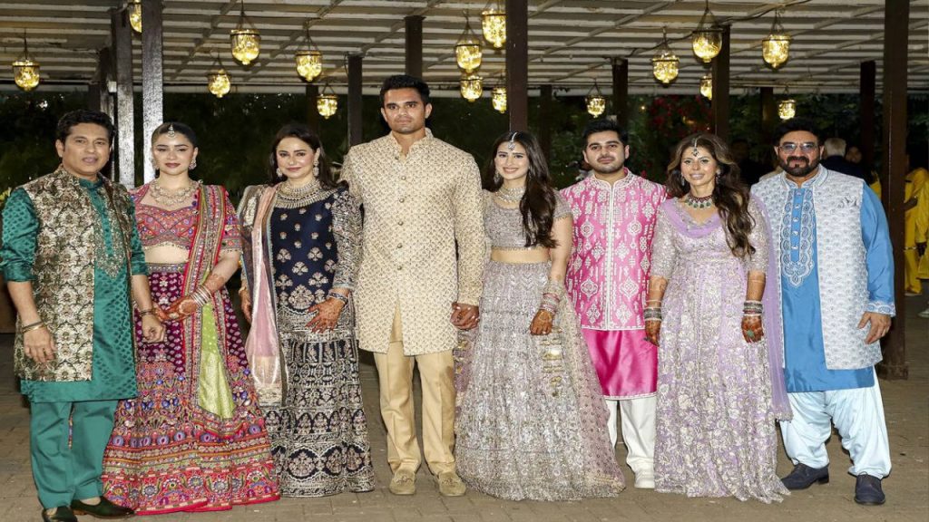 Arjun Tendulkar and Saaniya Chandhok