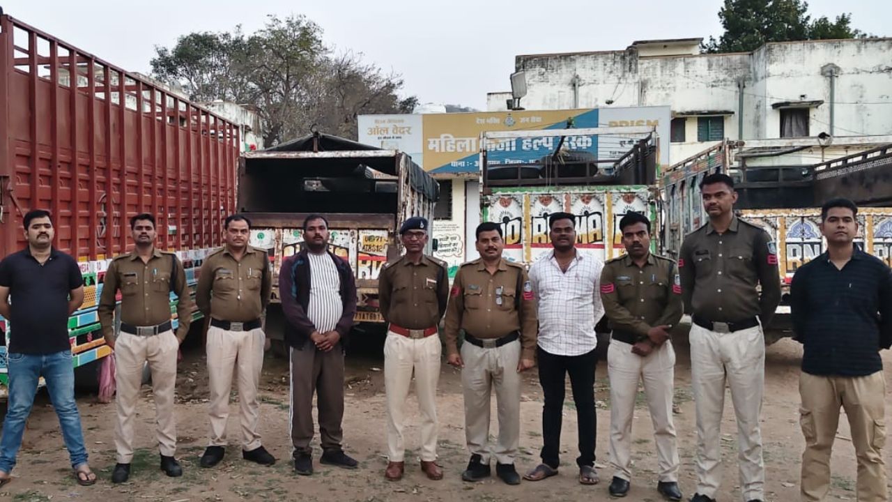Police action across the state in case of illegal animal transportation.
