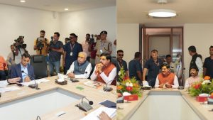 varanasi mp up sahyog sammelan cm mohan yadav said both state have relation from lord ram krishna era