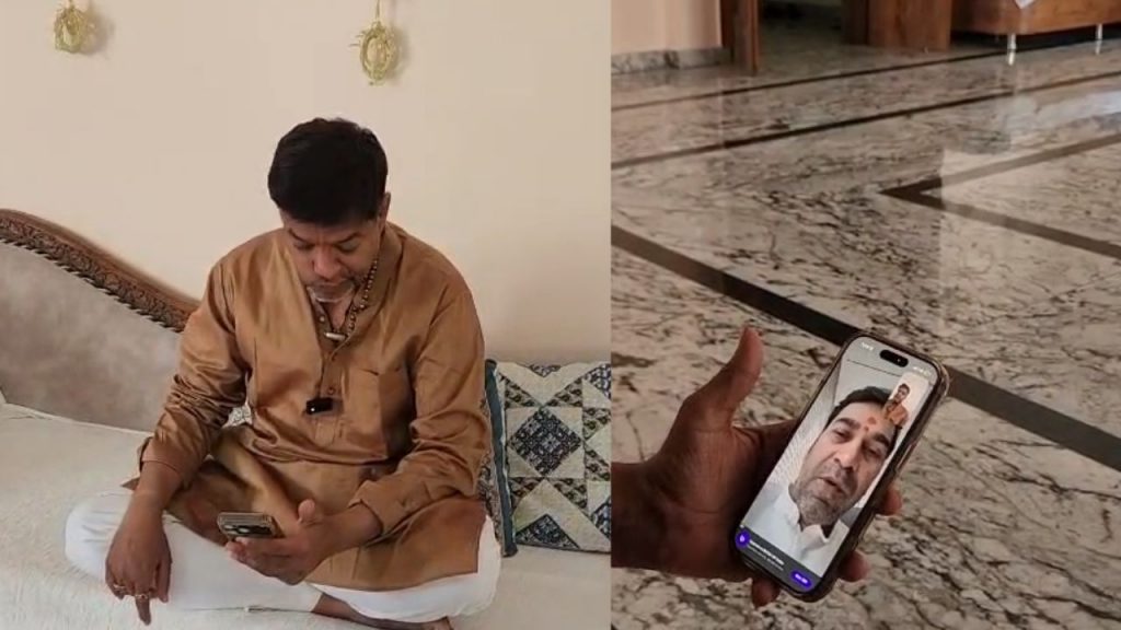 Israel iran us war Mahakal Temple chief priest's son stranded in Dubai