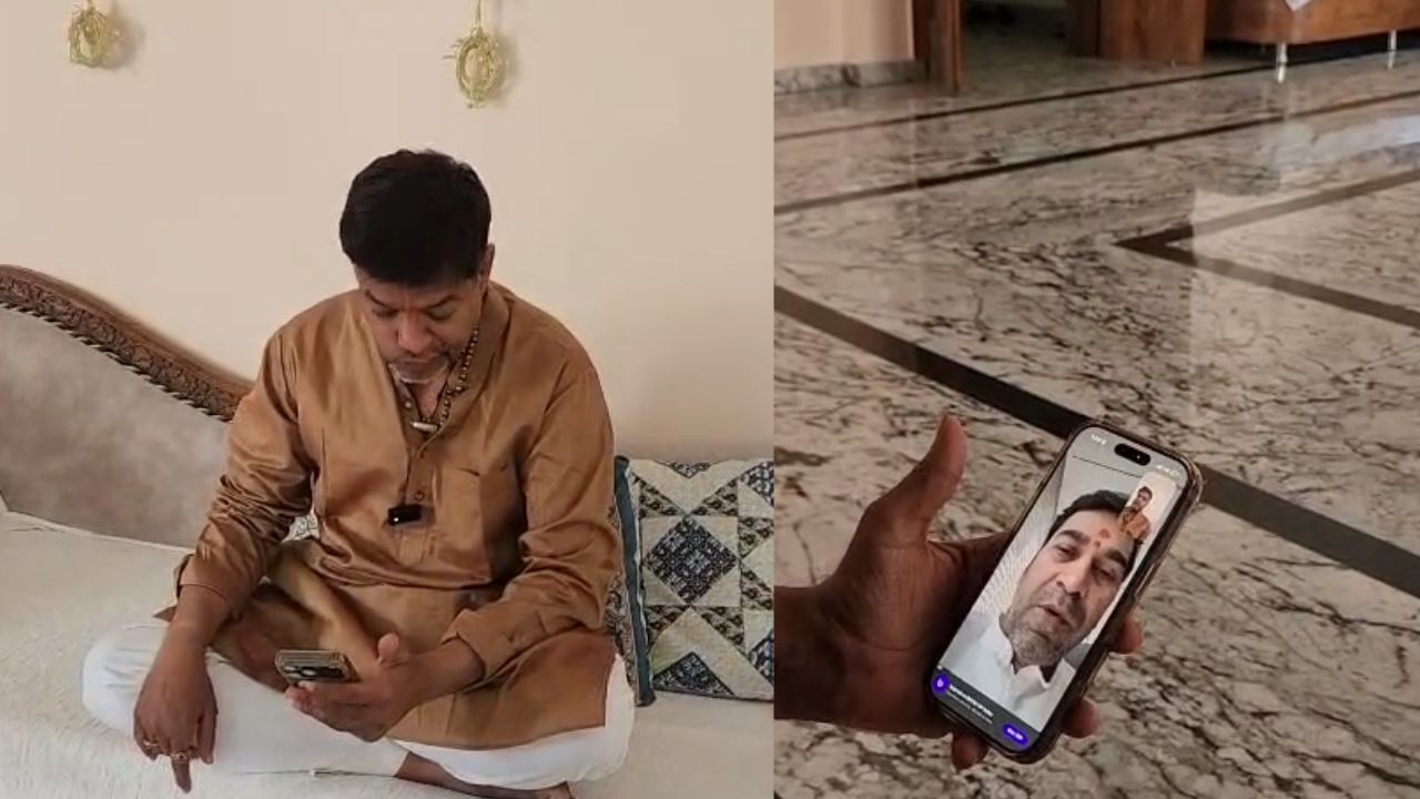 Israel iran us war Mahakal Temple chief priest's son stranded in Dubai