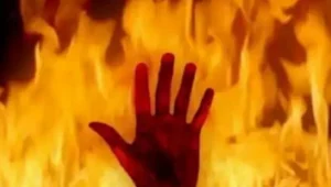 Friend Set Ablaze in Delhi News