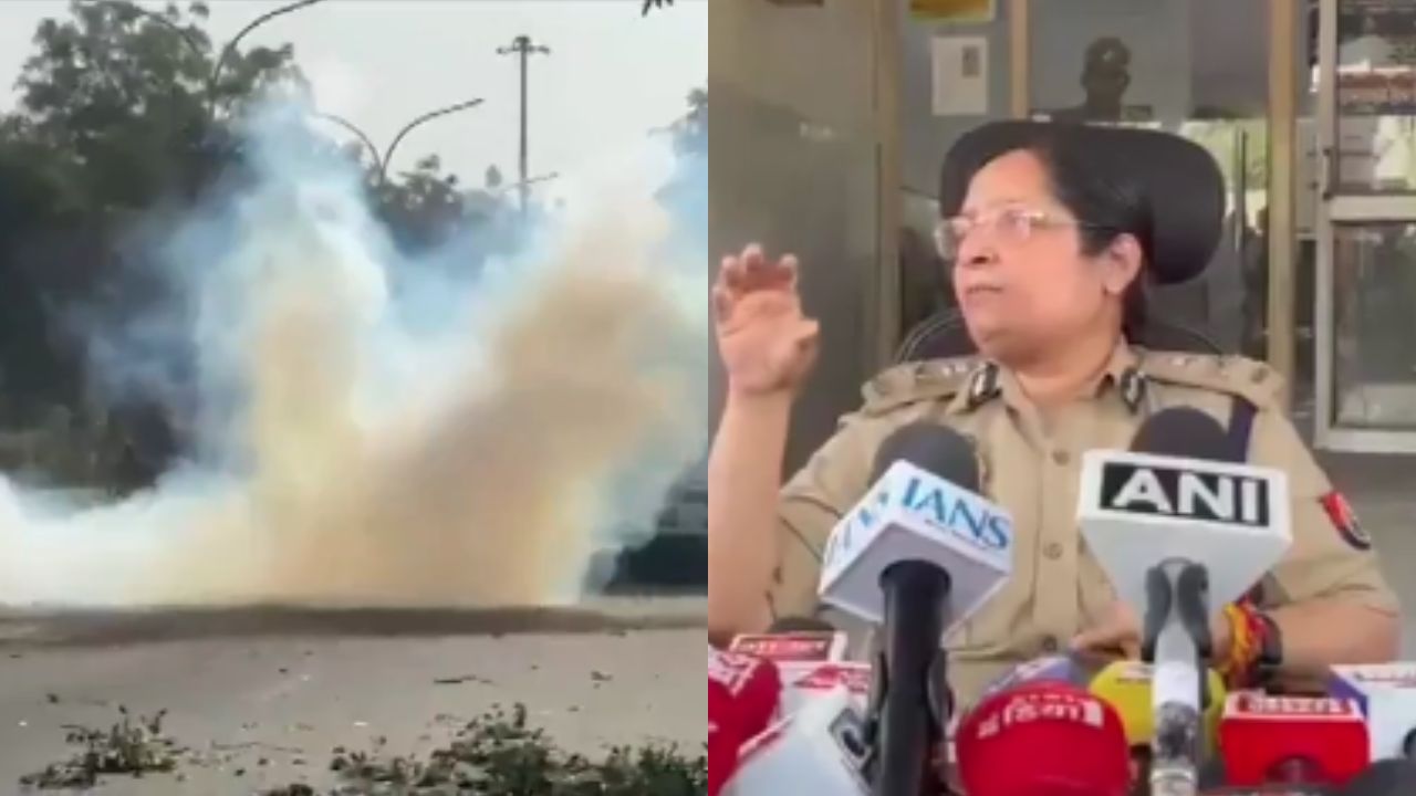 Police Commissioner Laxmi Singh spoke to the media regarding the Noida violence case.