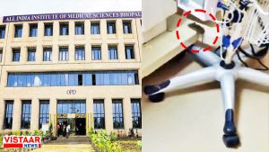 Rats were seen inside the NICU of Bhopal AIIMS.