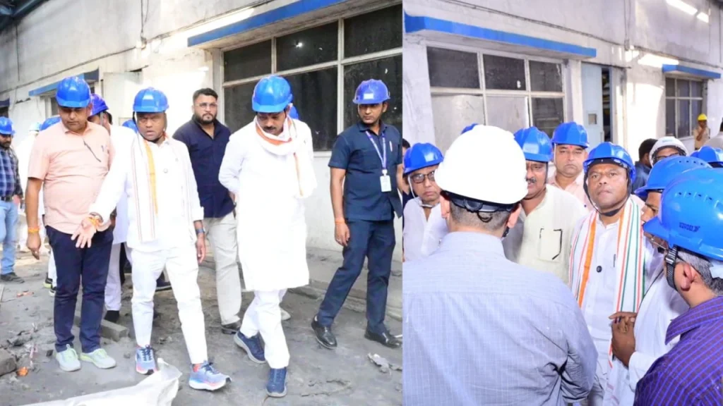 vedanta power plant blast, pcc chief deepak baij, said try to Save Plant Management