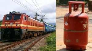 Indian railways train travel lpg gas cylinder ban fine and jail