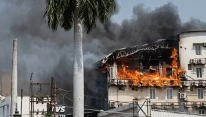 Prayagraj Vitthal Hotel Fire