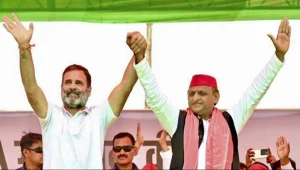 Rahul gandhi And Akhilesh Yadav