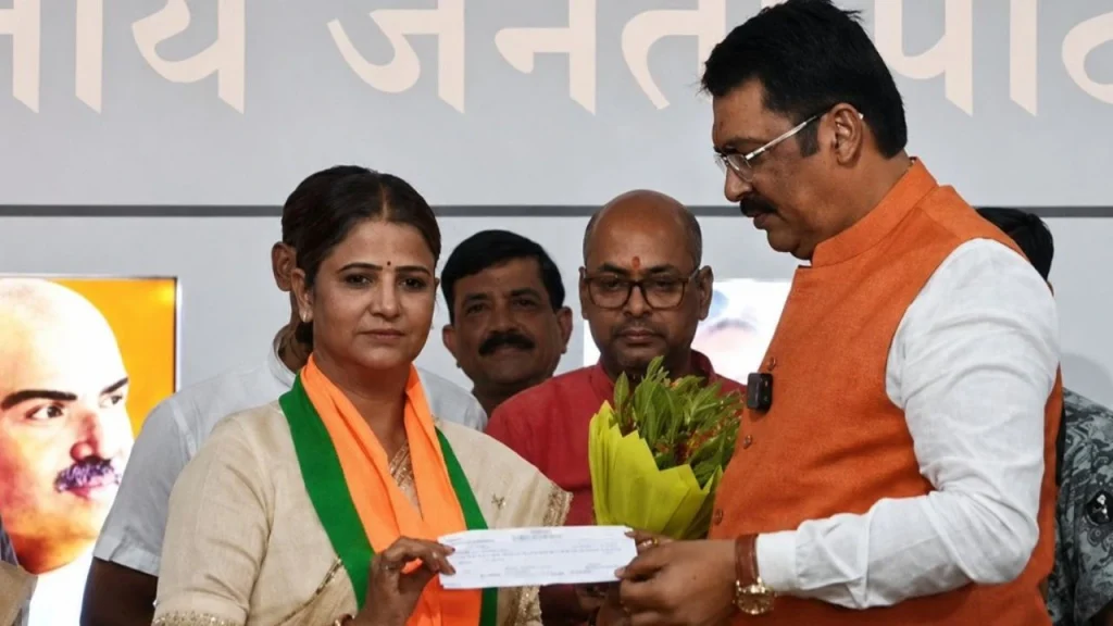 रितु जायसवाल ने थामा बीजेपी का दामन