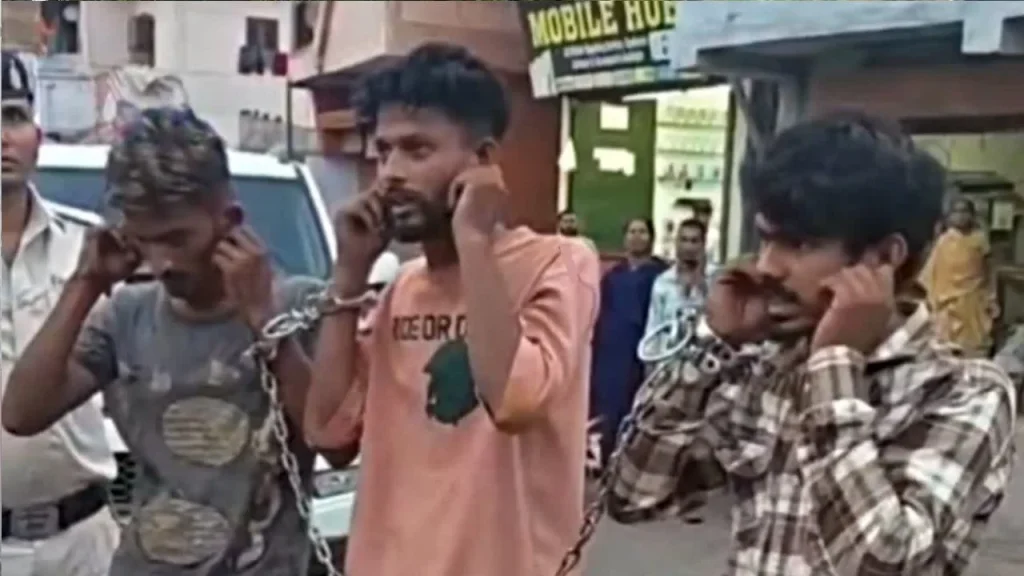 Miscreants Paraded Through the Streets