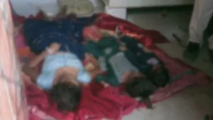 In Shahdol, a woman committed suicide by consuming poison along with her three daughters.