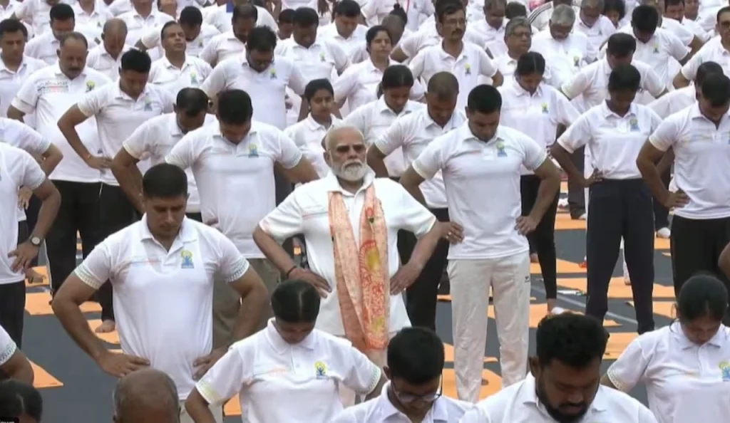International Yoga Day PM Modi