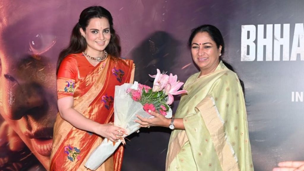 Kangana Ranaut and rekha gupta