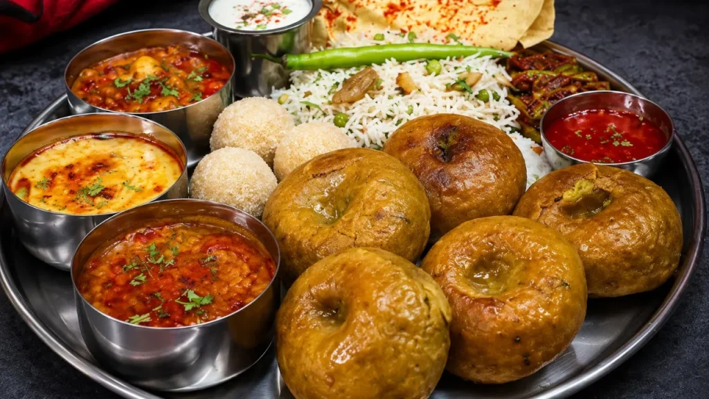 MP Famous Street Food Dal Bafla