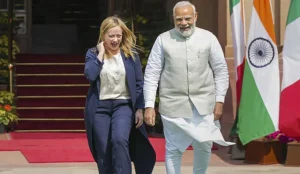 PM Modi And Giorgia Meloni