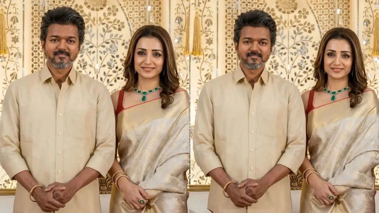 Trisha and Thalapathy Vijay