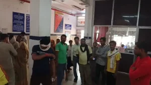 Relatives created a massive uproar at the Panna District Hospital over the failure to conduct a post-mortem.