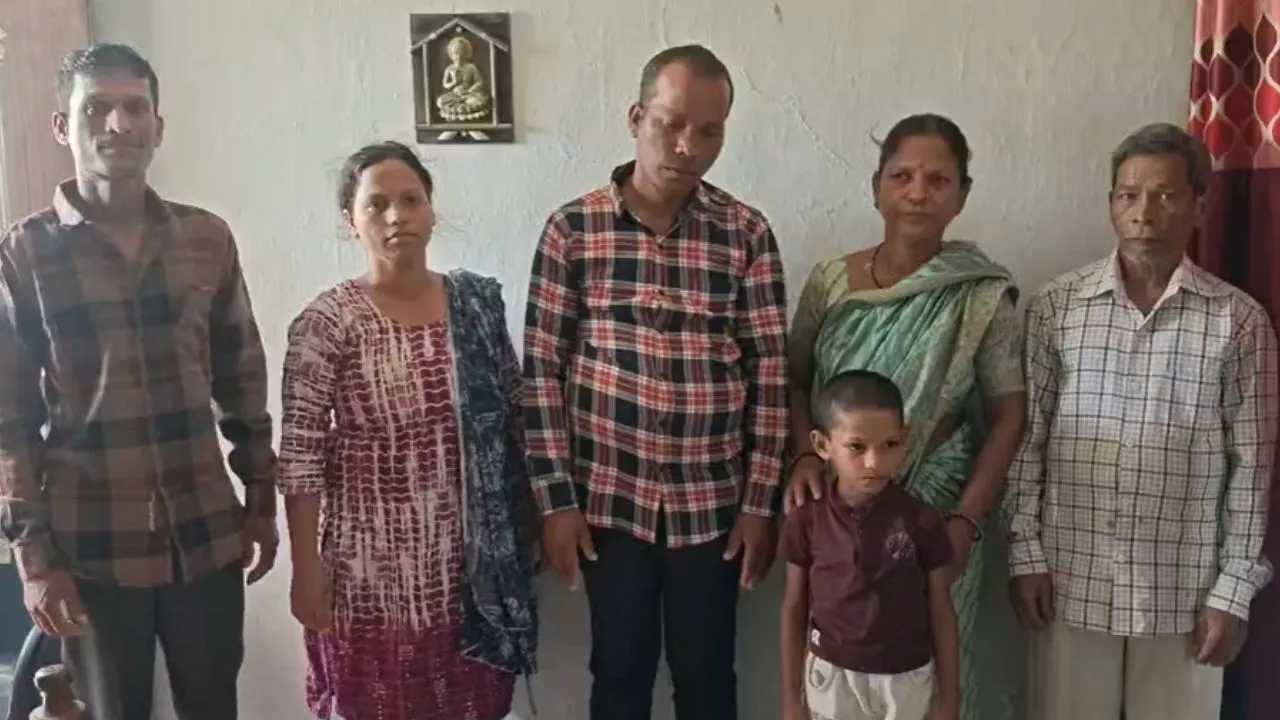A missing young man reunited with his family after 15 years