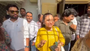 Controversy at Rani Durgavati University's convocation ceremony.
