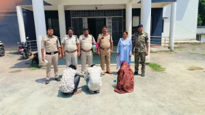 Police have arrested three people including the accused wife and her lover.