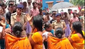 Vaishali Woman Half Burnt Body Found
