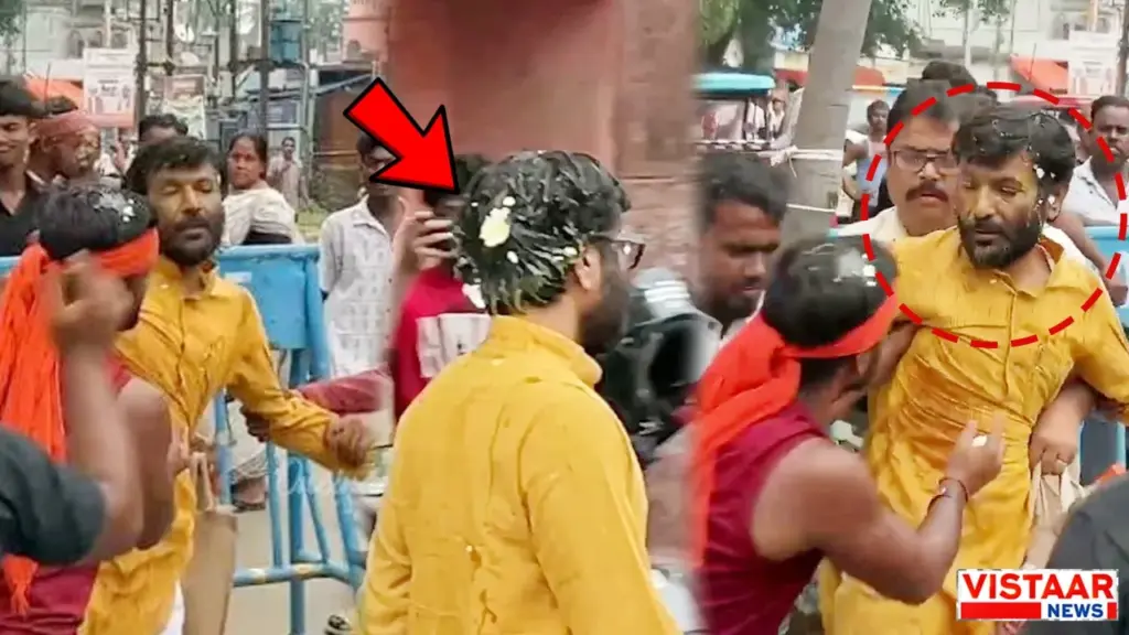 विधायक पति के साथ मारपीट