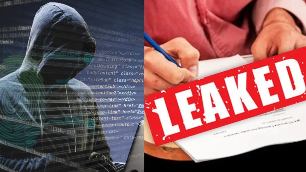 Strict action will be taken for leaking the paper