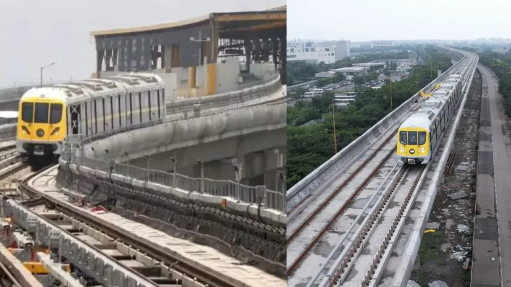 Indore Metro Radisson Chaouraha Route