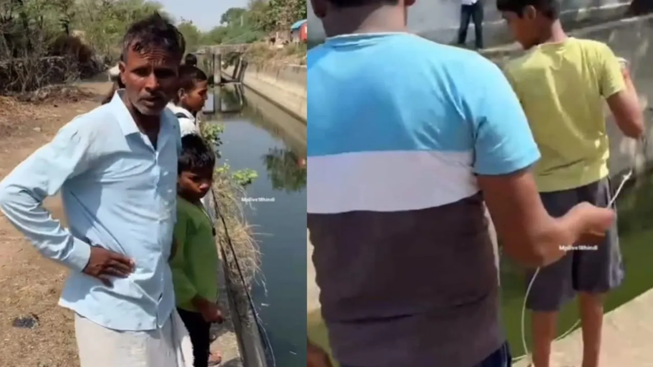 morena Fish killed by electric current in canal villagers demand action