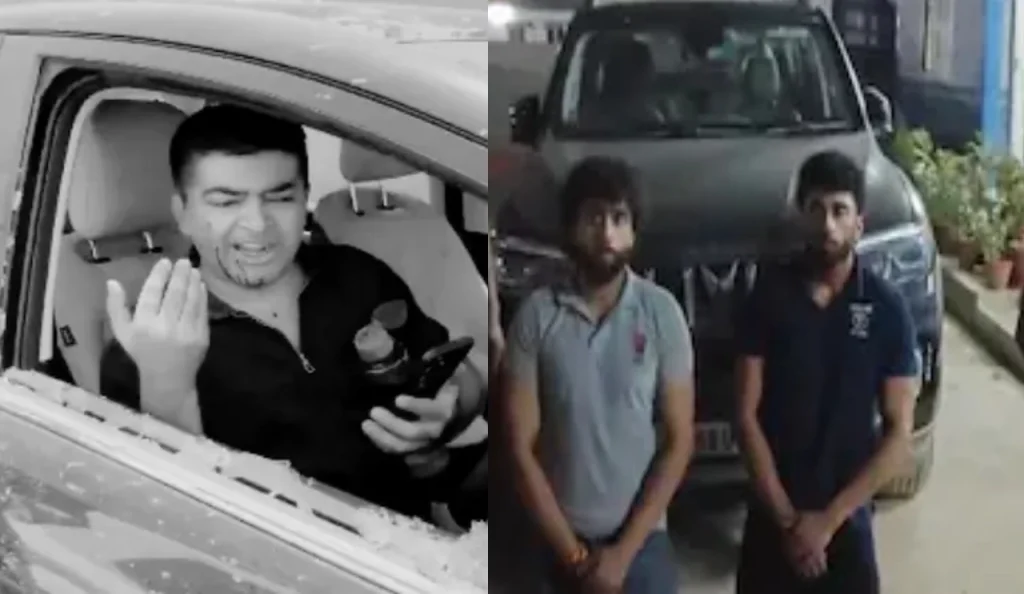 police arrested the accused after the video of the Gurugram assault went viral
