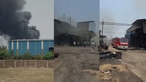 Raipur fire breaks out at bitumen manufacturing factory