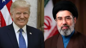us iran deal, complete Donald trump and mojtaba Khamenei west asia tension