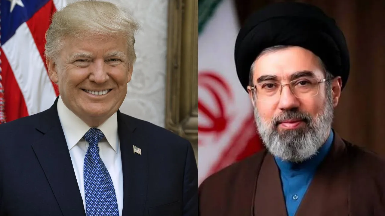 us iran deal, complete Donald trump and mojtaba Khamenei west asia tension