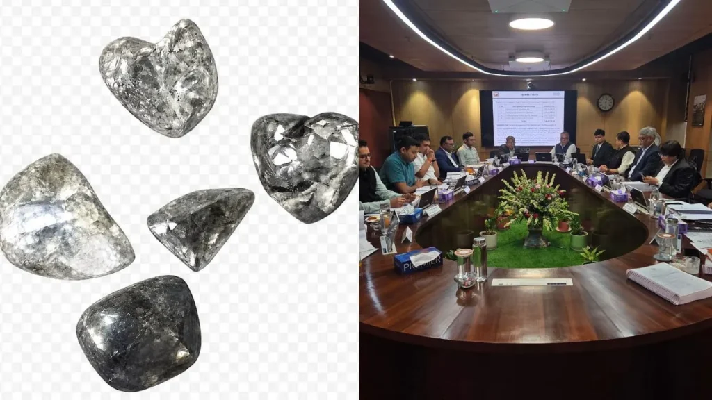 Preparations for diamond mining in Chhattisgarh intensify.