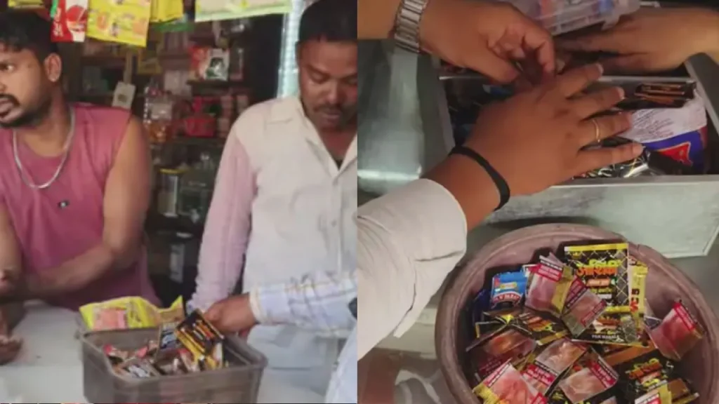 Tobacco and Gutkha Seized