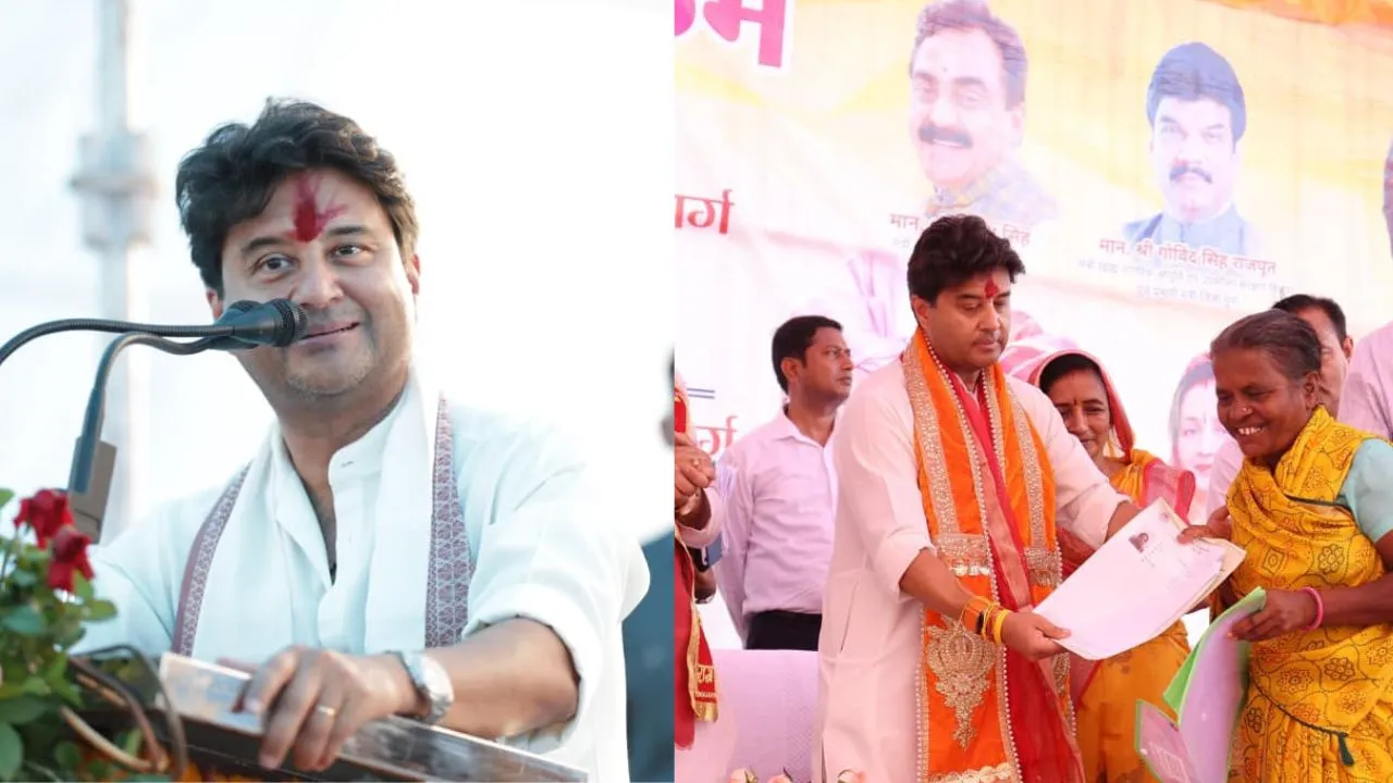 Union Minister Jyotiraditya Scindia