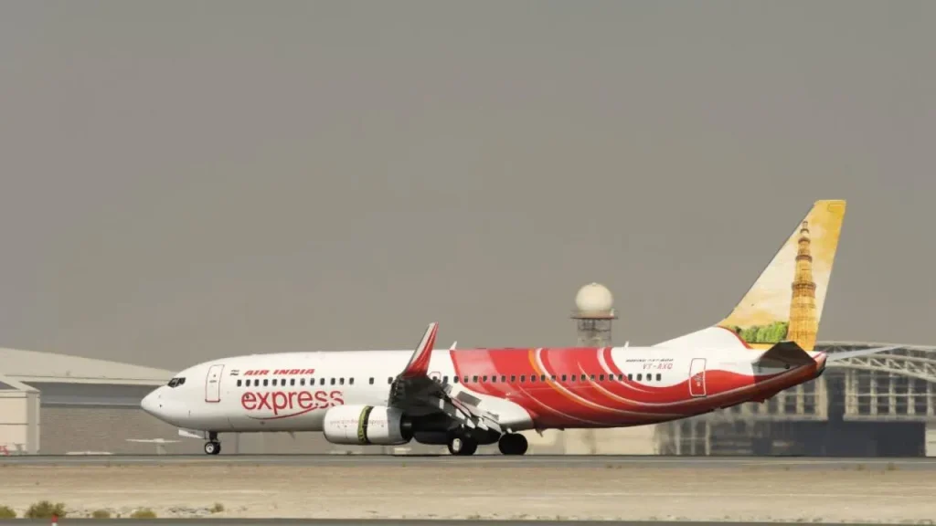 Sharjah-Indore Air India Express flight
