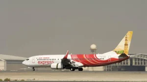 Sharjah-Indore Air India Express flight
