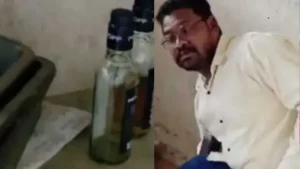 Drunken teacher