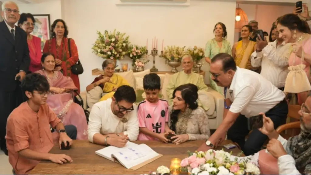 Aamir Khan wedding first photo