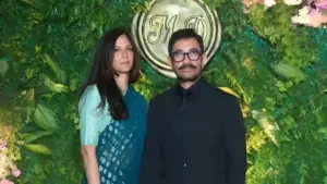 Gauri Spratt and Aamir Khan