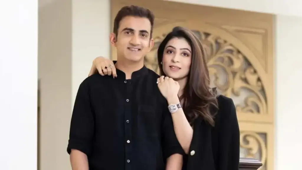 Gautam Gambhir and Natasha
