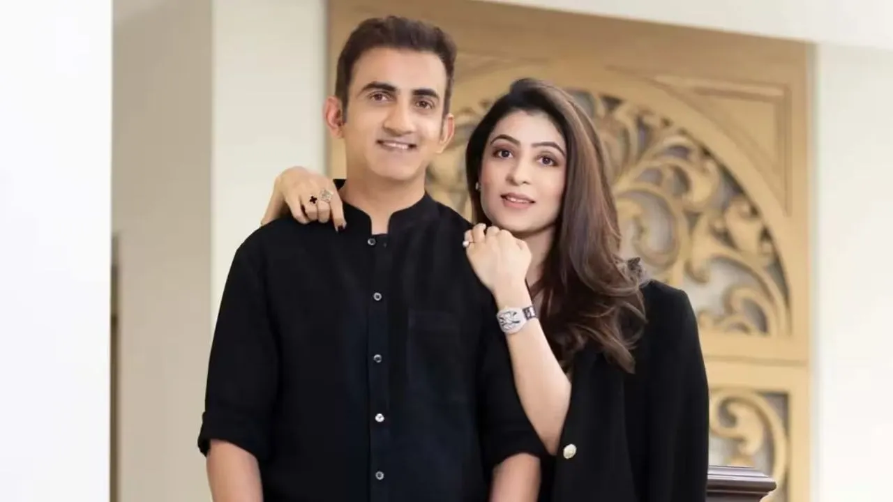 Gautam Gambhir and Natasha
