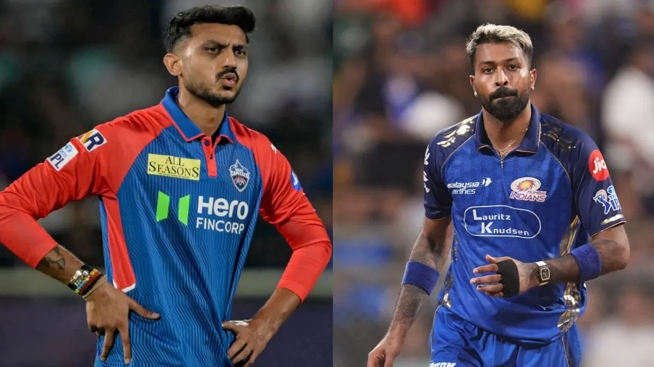 Axar Patel and Hardik Pandya