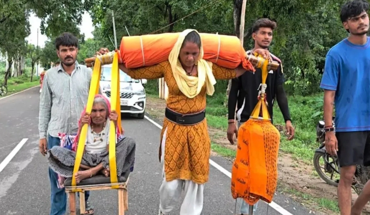 Kajal Choudhary Kanwar Yatra Mother In Law