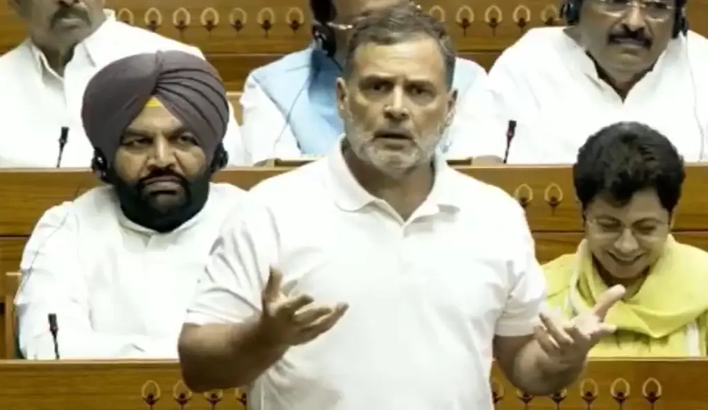 Rahul gandhi In Parliament